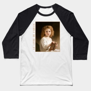 The Story Book by Bouguereau Baseball T-Shirt